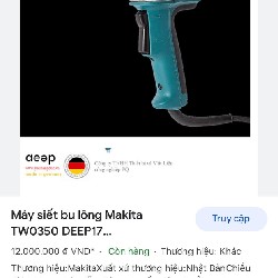 Máy siết bu lông Điện MAKITA TW0350 Nhật bãi 6590