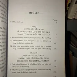 Phương thức lãnh đạo của Đảng trong công tác kiểm tra, giám sát 704077