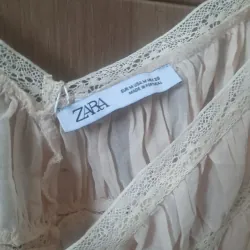 Áo kem hai dây nhún bèo nữ 925585