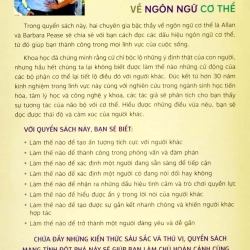 Cuốn Sách Hoàn Hảo Về Ngôn Ngữ Cơ Thể Sách mới 97% 533310
