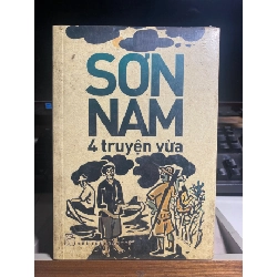 Sơn Nam- 4 truyện vừa- NXB Trẻ- Sách lưu kho còn seal