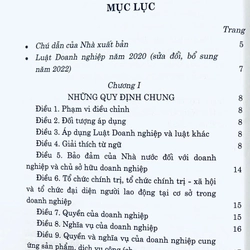 Luật Doanh Nghiệp Năm 2020 (Sửa Đổi, Bổ Sung Năm 2022) 302364