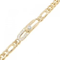 K18YG/PT850 Vòng tay kim cương 0.09CT - Hàng hiệu Chính hãng