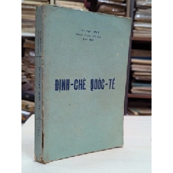 Định chế quốc tế - Lưu Văn Bình