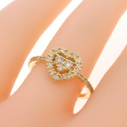 Nhẫn kim cương hình trái tim K18YG 0.30CT 668764
