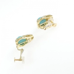K18YG Turquoise Bông tai - Hàng hiệu Chính hãng 872748