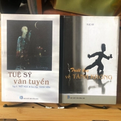 Combo 2 cuốn Văn tuyển Tuệ Sỹ (Triết học) + Triết học về tánh không (bìa cứng)(như mới!) 327493