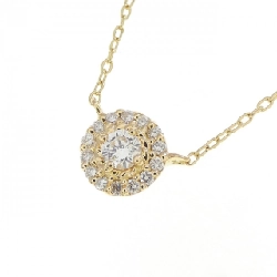 Dây chuyền kim cương K18YG 0.15CT - Hàng hiệu Chính hãng 861513