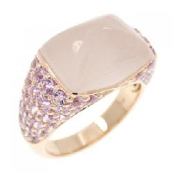 Nhẫn Rose Quartz 750PG 7.04CT