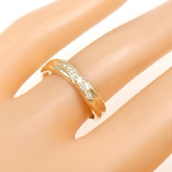 Nhẫn kim cương K18YG - Hàng hiệu Authentic 850294