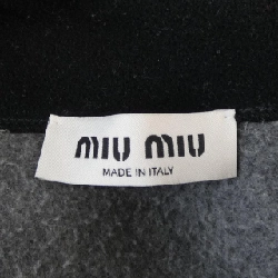 Áo khoác cotton fleece cropped MIU MIU - Hàng hiệu Authentic 815024