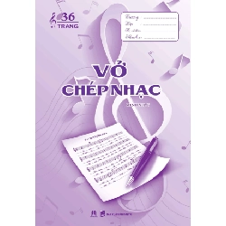 Vở chép nhạc 36 trang 10k (HH) Mới 100% HCM.PO Độc quyền - Âm nhạc