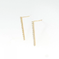 K18YG Bông tai kim cương 0.40CT - Hàng hiệu Chính hãng 867721