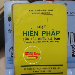 Sách: Luật hiến pháp của cá nước Tư bản (A2)