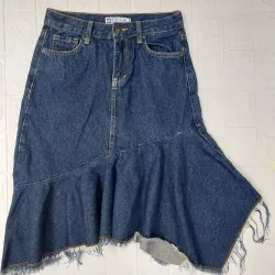 Chân váy jean Denim thời trang Size S MỚI 99% 1024954