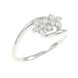 Nhẫn kim cương hoa PT 0.20CT - Hàng hiệu Authentic