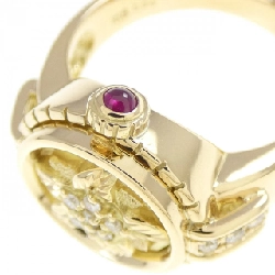 Nhẫn ruby K18YG 0.04CT 668665