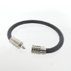 Louis Vuitton Damier Graphite Bracelet Digit 19cm M6626E - Hàng hiệu Authentic 772199