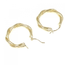 K18YG Khuyên tai - Hàng hiệu Authentic 867858