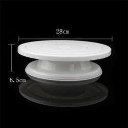 Bàn xoay làm bánh kem – Loại 28 cm – Mã số 1124 338373