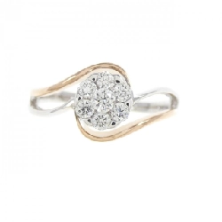 Nhẫn kim cương K18WG/K18PG 0.24CT 668179