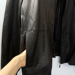 <si tuyển> Áo khoác NAM da thật Leather bền đẹp, cực phong cách / size S dưới 56kg 508819