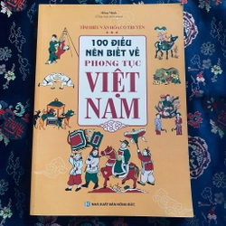 100 điều nên biết về phong tục Việt Nam 