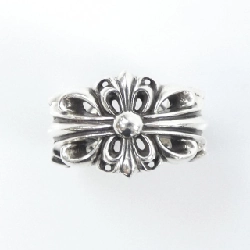 Nhẫn CHROME HEARTS DBL FLORAL CROSS - Hàng hiệu Authentic 901501