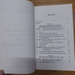 Sách: Ngôn ngữ học đối chiếu - Cú pháo đối sánh Việt Anh - TG: Nguyễn Chí Hoà 726349