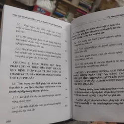 Sách: Pháp luật hiện hành về bảo toàn và thanh lý TS DN trong thủ tục phá sản (A3) 722929