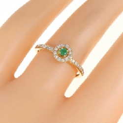 Nhẫn Ngọc Lục Bảo K18YG 672198