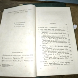 [FREESHIP][PEACE & DISARMAMENT, 1984][V. SUKHOMLINSKY ON EDUCATION, 1977] 367557