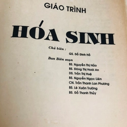 GIÁO TRÌNH HOÁ SINH  547839