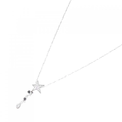 K18WG Ngôi sao Kim cương Dây chuyền 0.20CT - Hàng hiệu Chính hãng 861859