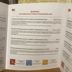 Bộ sản phẩm dưỡng da chiết xuất từ lựu Hàn Quốc 928714