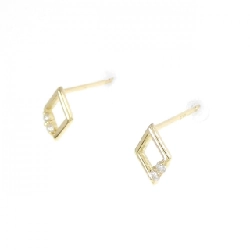 K18YG Bông tai kim cương 0.04CT - Hàng hiệu Chính hãng 870985