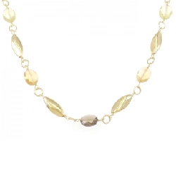 Dây chuyền đá màu 750YG - Hàng hiệu Authentic