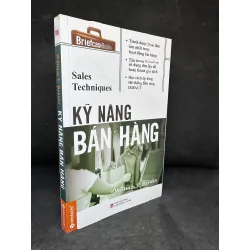 [Phiên Chợ Sách Cũ] Kỹ Năng Bán Hàng - William T. Brooks 2804, 2015