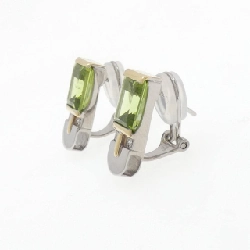 PT900/K14WG/K18 Peridot Bông tai/Khuyên tai 4.56CT - Hàng hiệu Chính hãng 867209
