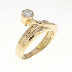 Nhẫn kim cương K18YG