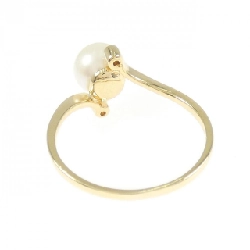 Nhẫn ngọc trai Akoya K18YG 6.5mm - Hàng hiệu Chính hãng 853581