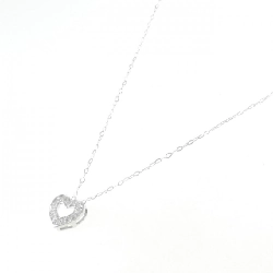 K18WG Dây chuyền kim cương hình trái tim 0.30CT - Hàng hiệu Chính hãng 861347