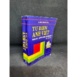 (TẶNG BOOKMARK) Từ Điển Anh Việt 30.000 Từ, Mới 60% (Trang Đầu Có Ghi Chữ), 2002 RBK2407