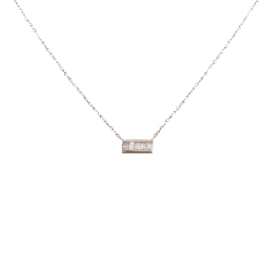 K10YG Dây chuyền kim cương 0.07CT - Hàng hiệu Chính hãng