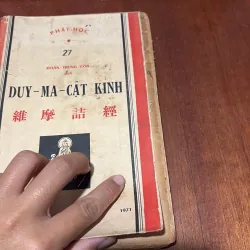 II Sách Phật Giáo: Duy Ma Cật Kinh - Đoàn Trung Còn (Dịch) - 1971 752273