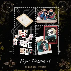 Chỉ Phụ Kiện: Postcard, Tag Cứng, Pos, Standee - Veil - Tập 1, 2, 3 + Quà 1tr - Fenspecial