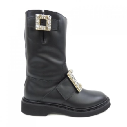 Giày bốt ROGER VIVIER Viv Ranger Strap Buckle - Hàng hiệu Chính hãng