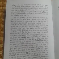 MINH TRIẾT PHƯƠNG ĐÔNG VÀ TRIẾT HỌC PHƯƠNG TÂY 756918