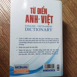 Từ Điển Anh Việt hơn 350.000 mục từ và thêm 85 phụ lục 272727