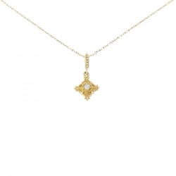 K18YG Dây chuyền kim cương - Hàng hiệu Authentic